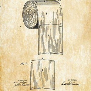 1891 Toilet Paper Czg8p190