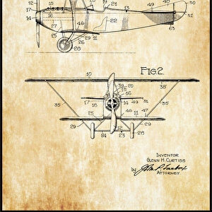 1898 Locomotive Headlight Patent Tablo Czg8p531