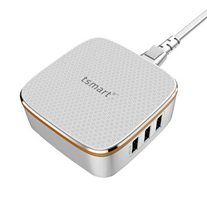 6 USB Çıkışlı Qualcomm Hızlı Şarj Cihazı