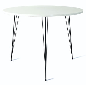 Pasific Home Sandalf Yuvarlak Beyaz Masa Masalar Koctas