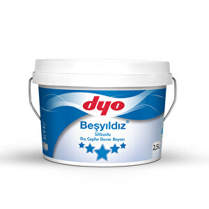 Beşyildiz Silikonlu Diş Cephe Beyaz 2,5