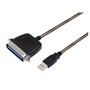 Swapp SW-U614 Siyah USB to Parallel (CN36M) Kablo