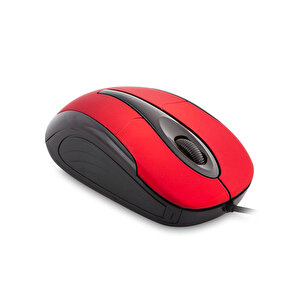 Everest SM-800 Usb Siyah/Kırmızı Mouse