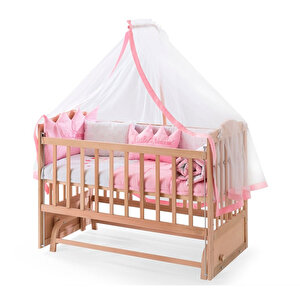 Maxi-cosi Ahşap Organik Beşik Anne Yanı Lüx Bebek Beşiği 60 X 120 Cm