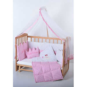 Ahşap Organik Beşik Anne Yanı Lüx Bebek Beşiği 60 X 120 Cm
