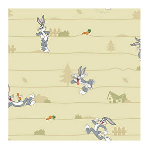 Ada Kids 8934-2 Bugs Bunny Cartoon Character Duvar Kağıdı 10,60 m2