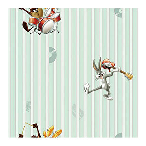 Ada Kids 8936-2 Bugs Bunny Ve Tazmanya Duvar Kağıdı 10,60 m2