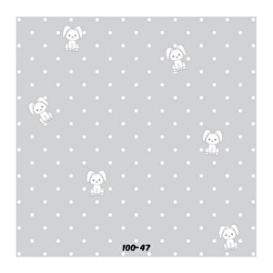 100-47 Tavşan Temalı Çocuk Ve Genç Odası Duvar Kağıdı 5,33 m2