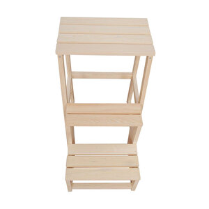 Üç Basamaklı Katlanır Merdiven