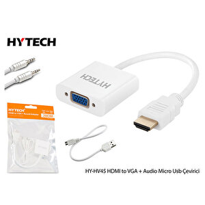 HY-HV45 HDMI to VGA-Audio Micro
