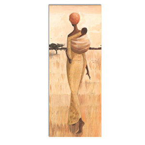 Afrika Kanvas Tablo Etaf-103 40x100 cm