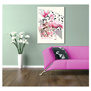 Flamingo Kanvas Tablo Haku-250 35x50 cm