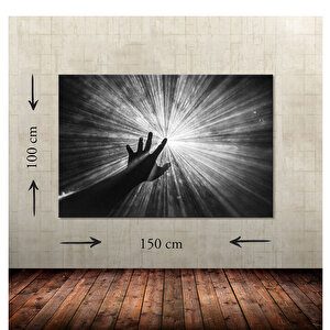 Işık Dev Boyut Kanvas Tablo Web-134 100x150 cm