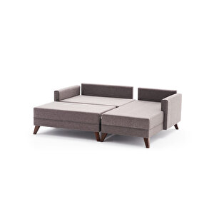Bella Soft Mini Köşe Kahverengi Sağ