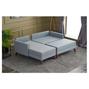 Bella Soft Mini Köşe Mavi Sol