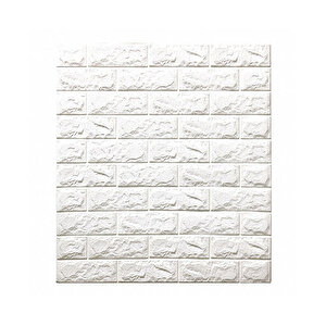 Yapışkanlı Duvar Paneli Beyaz FRW01 Beyaz