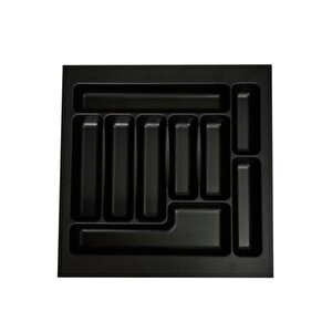 Çekmece İçi Kaşıklık 47x49 Mat Siyah