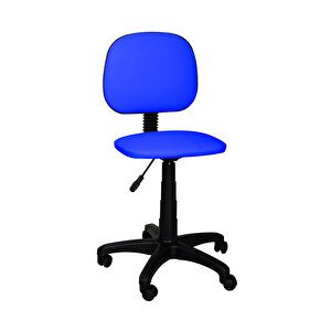 Ofis Sandalyesi Sekreter Koltuğu Bilgisayar Koltuğu Kolsuz Çalışma Taburesi