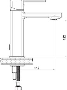 Pedra Lavabo Bataryası Mlb160-S