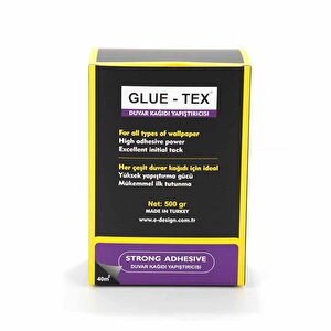 Glue-Tex Duvar Kağıdı Yapıştırıcı 500 GR
