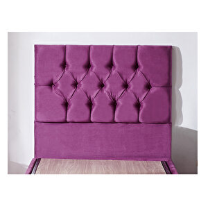 Purple Yatak Seti 100x200 Cm Tek Kişilik Yatak Baza Başlık Takımı