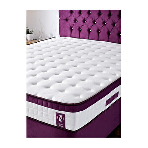 Violet Yatak Seti 90x200 Cm Tek Kişilik Yatak Baza Başlık Takımı