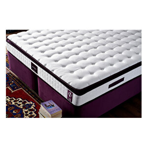 Purple Yatak Seti 90x190 Cm Tek Kişilik Yatak Baza Başlık Takımı