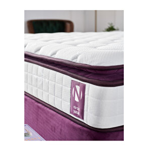 Purple Yatak Seti 90x190 Cm Tek Kişilik Yatak Baza Başlık Takımı