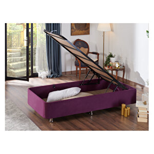 Violet Yatak Seti 80x180 Cm Tek Kişilik Yatak Baza Başlık Takımı