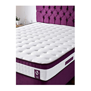 Violet Yatak Seti 80x180 Cm Tek Kişilik Yatak Baza Başlık Takımı