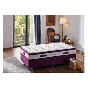 Violet Yatak Seti 90x190 Cm Tek Kişilik Yatak Baza Başlık Takımı