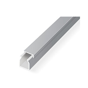 Kablo Kanalı 2 Metre Metalik Gri