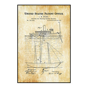 Frank Ray Vintage Patent Pano Czg8p403