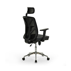 Worm Maxi Ofis Sandalyesi Siyah