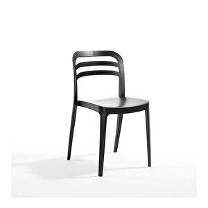 Aspen 6&#039;lı Sandalye Seti Siyah