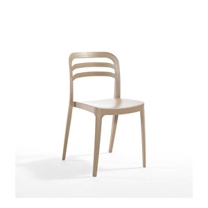 Aspen 6&#039;lı Sandalye Seti Kum Bej