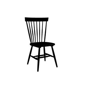 Linera Siyah Sandalye