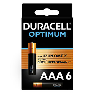 Optimum AAA Alkalin Pil 6lı