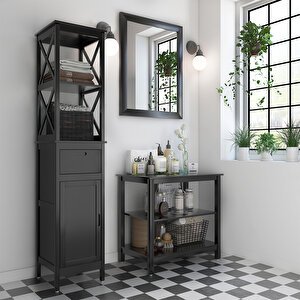 3 Katlı Banyo Bank Ve Havlu Rafı