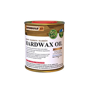Hardwax Oil 250 ml Mobilya Ahşap Tezgah Yağı Kahverengi
