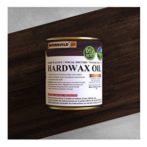 Hardwax Oil 250 ml Mobilya Ahşap Tezgah Yağı Koyu Ceviz