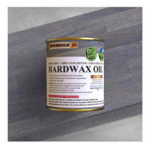 Hardwax Oil 250 Ml Mobilya Ahşap Tezgah Yağı Alacakaranlık Gri