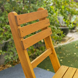 Sofia Katlanabilir Bahçe Bar Sandalyesi 107 Cm 2 Adet