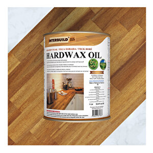 Hardwax Oil Altın Tik 1000 ml