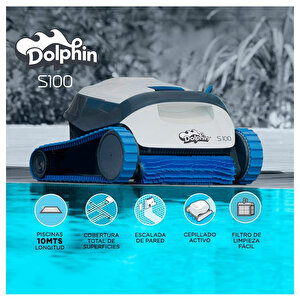 Dolphin S100 Otomatik Havuz Süpürgesi Robotu