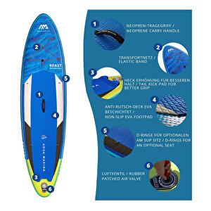Aqua Marına Beast Şişme Isup Stand-up Paddle Board 320 Cm