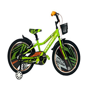 Raptor 16 jant Vitessiz V Fren Yeşil Siyah Beyaz Çocuk Bisikleti