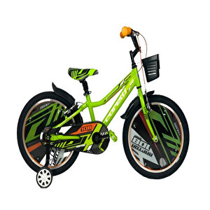 Raptor 20 jant Vitessiz V Fren Yeşil Siyah Beyaz Çocuk Bisikleti
