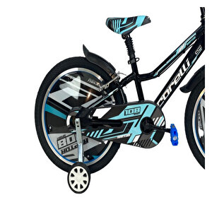 Raptor 20 jant Vitessiz V Fren Siyah Mavi Çocuk Bisikleti