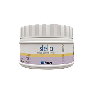 Stella Su Bazlı Sıvı Cam, 0,25 Litre İpek Mat